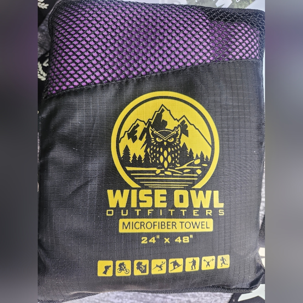 Microfiber Towel - Purple